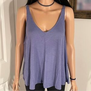 NWT FREE PEOPLE Dani Tank in Dusty Iris Purple - Medium